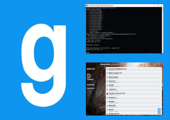 How to run a Garry's Mod server on Windows Image